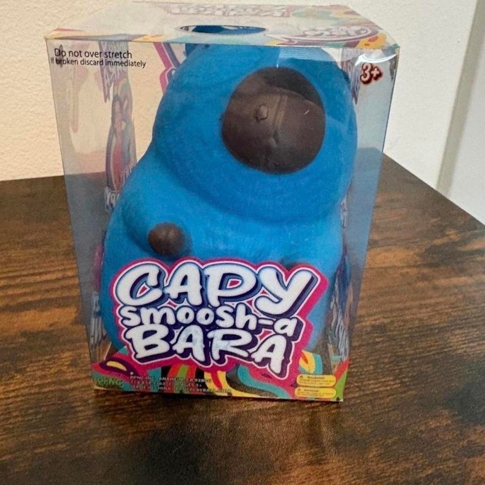 Blue Squishy Capyabara - Brand New